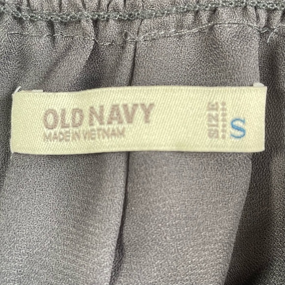 NEW Old Navy Spaghetti Strap Mini Dress Grey Size Small - Picture 6 of 7